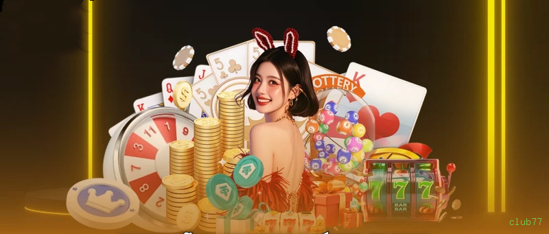 Plataforma completa da club77 com todos os jogos